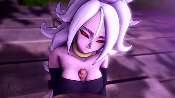 Android 21 boobjob